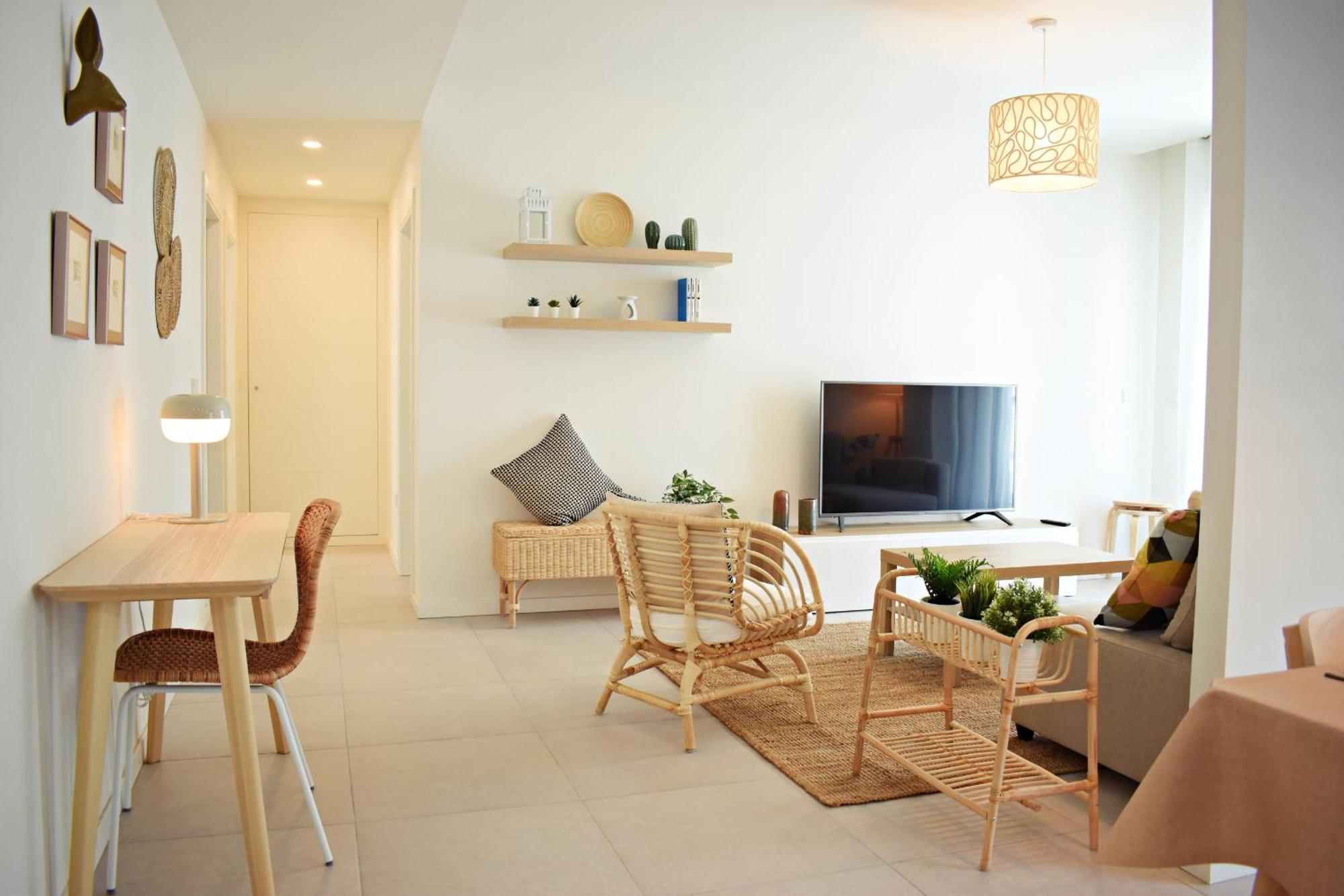 מאלגה Amalia'S Home: Luminoso Apartamento Muy Cerca De La Playa מראה חיצוני תמונה