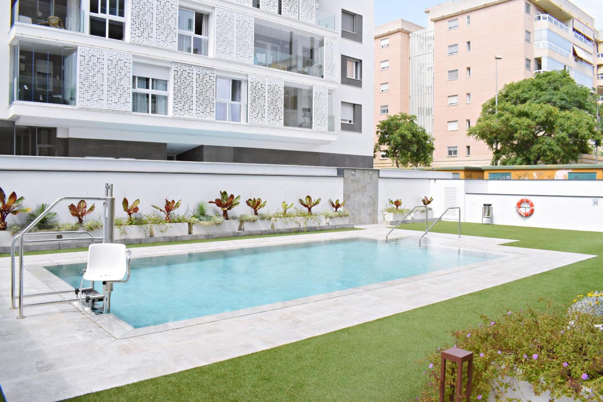 מאלגה Amalia'S Home: Luminoso Apartamento Muy Cerca De La Playa מראה חיצוני תמונה