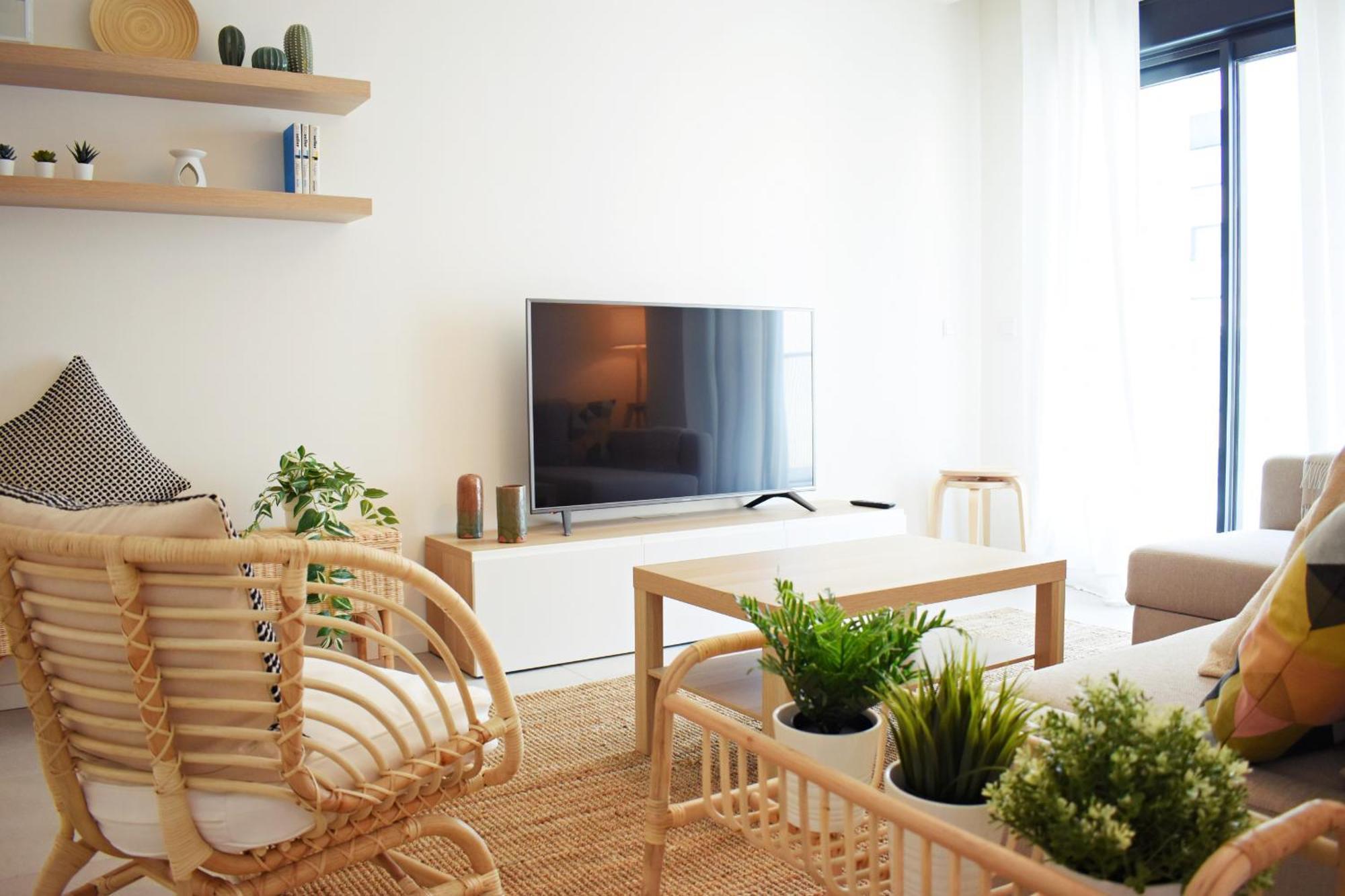 מאלגה Amalia'S Home: Luminoso Apartamento Muy Cerca De La Playa מראה חיצוני תמונה